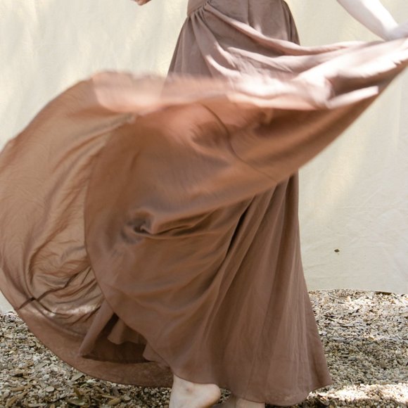 Anthropologie Dresses & Skirts - Anthropologie Chiffon Maxi Skirt